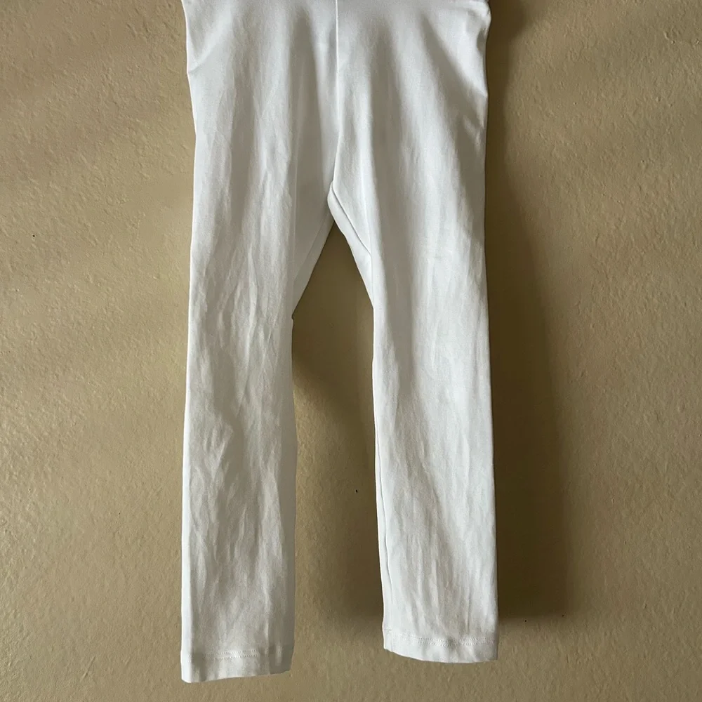 Crewcuts girl every day leggings Classic White - Picture 2 of 3